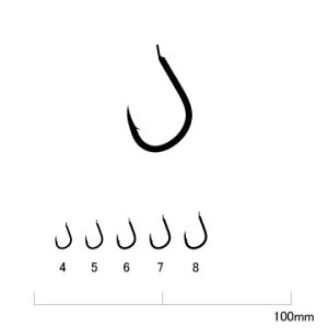 がまかつ ふかせグレ (磯釣り用バラ針) ゆうパケット可