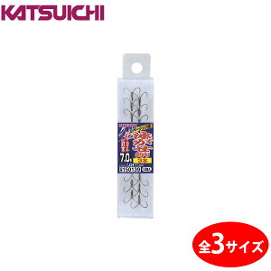 カツイチ ベーシック錨泳がせ釣り3本 (鮎針) ゆうパケット可