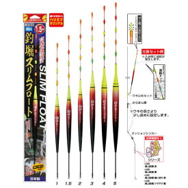 3/30は店内商品P10倍 ハリミツ 釣堀スリムフロート E-56 (棒ウキ) 2号