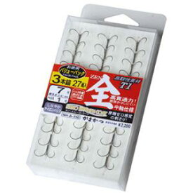 がまかつ VP（バリューパック） T-1 全(ナノスムースコート) 3本錨 A-150 (鮎針 イカリ仕掛 早掛け型) ゆうパケット可