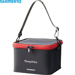 シマノ セフィアシステマティックエギボックス ブラック・L BK-293S (フィッシングバッグ)