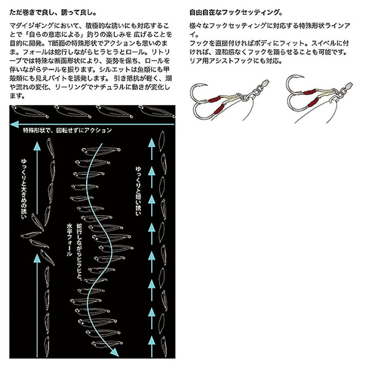 楽天市場 タックルハウス タイジグ 60g 追加カラー Tj60 ジギング メタルジグ 鯛ジグ フィッシング遊