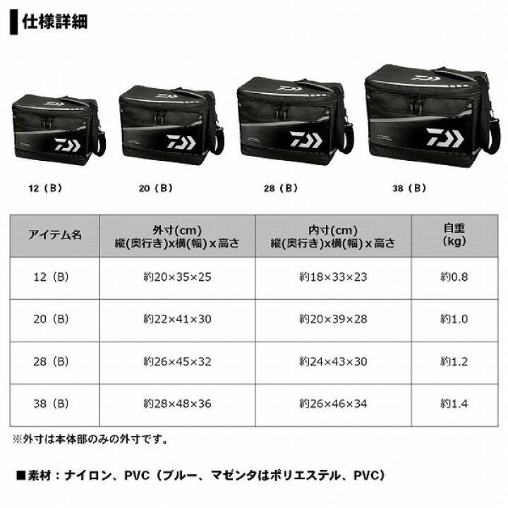 楽天市場 お買物ﾏﾗｿﾝ期間中エントリーして2点でp5倍3点以上で10倍 全2色 ダイワ F クールバッグ B フィッシングバッグ ショルダーバッグ クールバッグ 保冷バック フィッシング遊