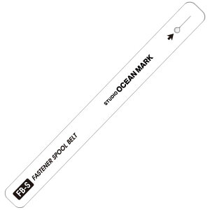 �X�^�W�I�I�[�V�����}�[�N �t�@�X�i�[�X�v�[���x���g �z���C�g FASTENER SPOOL BELT FB-L/FB-LL (���[���p�i)