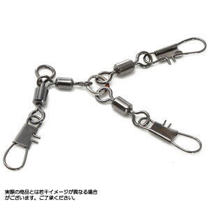 タカ産業 ツインタコエギスナップ L TK-008 (サルカン・スナップ) L ゆうパケット可