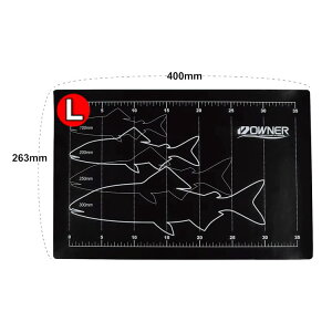 オーナーばり ハリ吸着マット2 81183 Lサイズ (鮎釣り 用品)