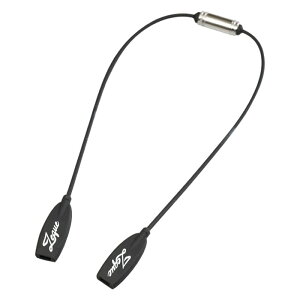 Zeque (ゼクー) グラスコード(GLASSES CORD) ブラック AS-028 (サングラスアクセサリー 釣り メンズ) ゆうパケット可