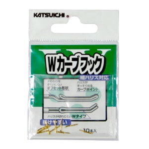 カツイチ Wカーブフック 金 (鮎釣り 用品)