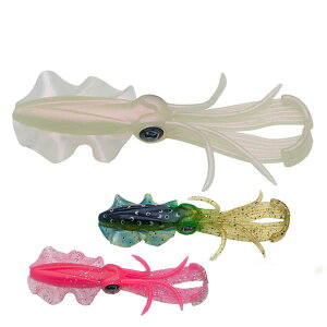 【全9色】 エコギア パワースクイッド 3.5in (ソルトワーム) ゆうパケット可