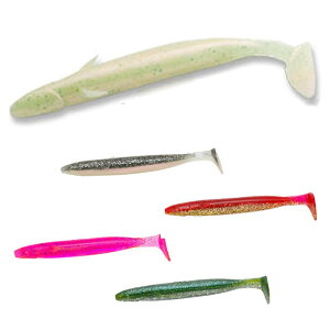 マルキュー エコギア パワーシャッド 5in その1 (ソルトワーム) ゆうパケット可