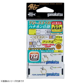 4/25はエントリーで最大P19倍 がまかつ みえみえ楽勝ハナカン仕掛 TG-331B (鮎釣り 仕掛け) ゆうパケット可