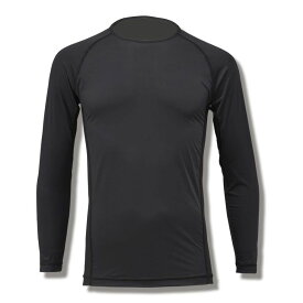 ハヤブサ(フリーノット) ベンチレーションアンダーシャツ ブラック Y1680 (冷感肌着 UV対策 クールインナー) ゆうパケット可