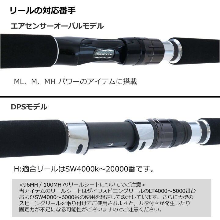 楽天市場】ダイワ ドラッガーX 96ML (ショアジギング ロッド)(大型商品 