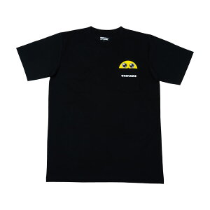 がまかつ うきまろ ひょっこりポケティー ブラック UK8023 (フィッシングシャツ Tシャツ) ゆうパケット可