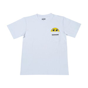 がまかつ うきまろ ひょっこりポケティー ホワイト UK8023 (フィッシングシャツ Tシャツ) ゆうパケット可