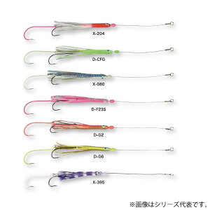 下田漁具 タチウオ釣 ワイヤー仕立 ダブルフック #3/0 (タチウオテンヤ 太刀魚仕掛け) ゆうパケット可