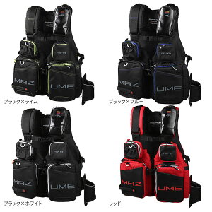 mazume(マズメ) mzタイドマニアライフジャケット MZLJ-705 (大人用 フローティングベスト 釣り)