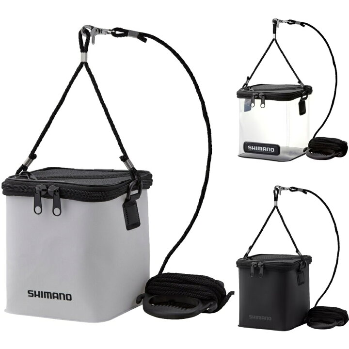 楽天市場】シマノ メッシュ水汲みバッカン 19cm BK-001X (水くみ 水 