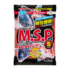 マルキュー M.S.P(S) レッド 664 (クロダイ チヌ 釣りエサ 集魚剤)