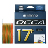 シマノ オシア17+ PE 10m×5カラー 8号～12号 300m LD-A71Y (ソルトライン PEライン 釣り糸)