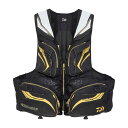 ダイワ トーナメントバリアテックサイバーフロート ブラック DF-3025T (ライフジャケット 大人用 フローティングベスト)