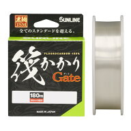 【9/18 最大5,000円OFFクーポン】 サンライン 黒鯛ISM 筏かかりゲート 180m クリア (筏釣りライン フロロ…