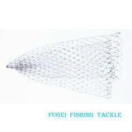 メール便送料無料 タモの網 弊社折畳式タモ用 直径50cm枠用 1個 R18kaeami50cmds タモ網・玉網・タモ 網 …
