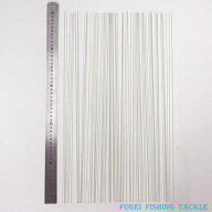 送料無料 グラストップ 50cm 20本 直径1.2mm R23gstop12mm500 ヘラブナ釣 へら 浮き ウキ自作用 素材 ソ…