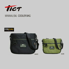 TICT tict MINIMALISM COOLER BAG-ティクト -ミニマリズム クーラーバッグ- 釣りバッグ 肩掛けバッグメンズ ランガンバッグ 釣りバック フィッシングバッグ カバン 釣り道具 釣り道具入れ 釣道具 小物 釣り好き プレゼント