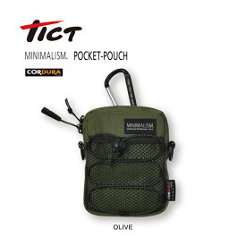 TICT tict MINIMALISM POCKET-POUCH ティクト ミニマリズム ポケットポーチ オリーブ ライトゲーム アジング エギング ポーチ 腰 釣りバッグ 釣りバック 釣具 釣り具 釣り フィッシングバッグ 釣り道具 釣り道具入れ 釣道具 小物 黒 バッグメンズ 釣り好き プレゼント