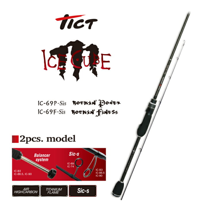 楽天市場】TICT ティクトICE CUBE IC-69F-Sis/IC-69P-Sis アイス 