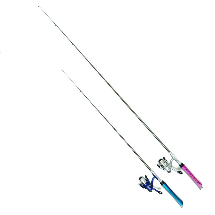 楽天市場】ロッド リールセット 魚型 竿 おさかなロッド スピニング 
