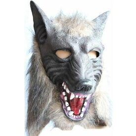 オオカミマスク 狼面 お面 マスク 動物 アニマル ウルフ ハロウィン 仮装