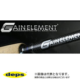 ゲインエレメント [ GAIN ELEMENT ]　GE-68MHR カバーゲームエレメント ： デプス バスロッド 竿 ブラックバス 大型便C