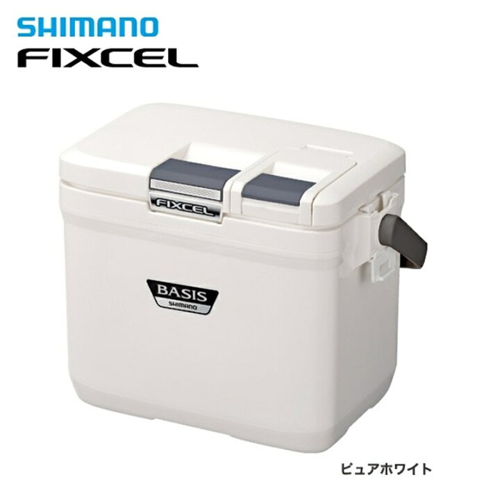 楽天市場 25日はp最大43倍 要エントリー フィクセル ベイシス 90 ピュアホワイト Uf 009n シマノクーラーボックス 釣り キャンプ １面 真空断熱 小型クーラー 座れる フィッシングマックス楽天市場店