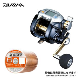 レオブリッツ S500 タナトル8 4号×500m リールに巻いて発送 ダイワ 電動リール 糸巻設定済 すぐ使える