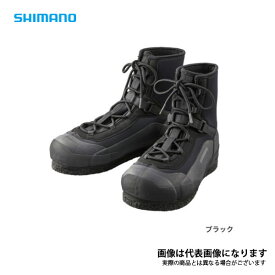 ロックショアウェットブーツ（ウォータードレイン・ピンフェルト） FS-080U　ブラック 2021新製品 27.0cm シマノ