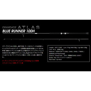 AsAiAPIAjGRANDAGE ATLAS BLUE RUNNER 100H Of[W AgX ^B