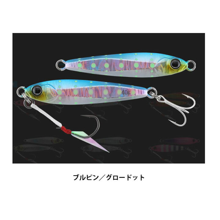 楽天市場】ジャッカル ビッグバッカージグ 30g ブルピン/グロードット 