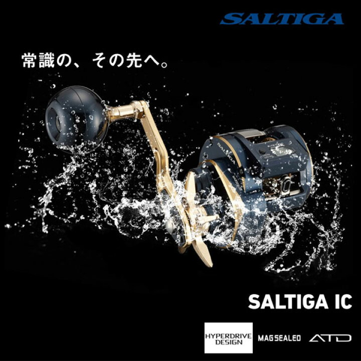 楽天市場】ダイワ ソルティガIC 300L-DH (左巻き) 23年追加番手 2023年 