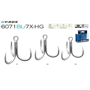 BKK GT-REX 6071BL-7X-HG GTbNX #7/0
