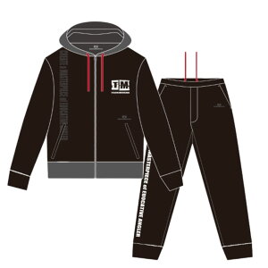 釣武者 TM グレートマスタースーツ ブラック #4Lサイズ