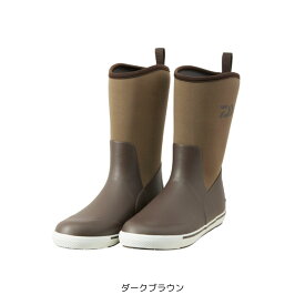ダイワ FB-3450-T ダイワ タイトフィット フィッシングロングブーツ ダークブラウン #Lサイズ（26.5cm） 数量限定特価品