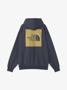 ノースフェイス ジャカードバックスクエアロゴフーディー(ユニセックス)UN アーバンネイビー S NT62437