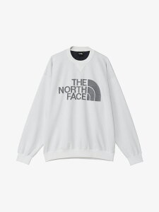 ノースフェイス ジャカードハーフドームクルー(ユニセックス)W ホワイト XL NT62438