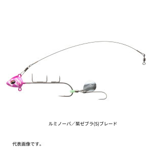 ダイワ 波止タチウオテンヤSS ブレード ルミノーバ #3Sサイズ 紫ゼブラ