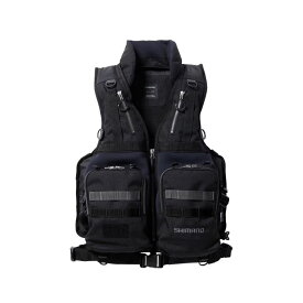 VF-229X ロックショアタフベスト ブラック SHIMANO（シマノ） 大型便A