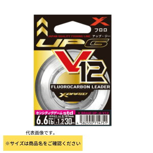 YGK XBRAID UP-G LEADER V12 HARD �i�`������ 30M-0.5��