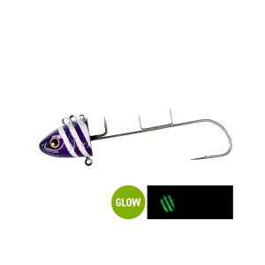 サーベルマスター バレットテンヤ 50号 #スーパー夜光ゼブラパープル シマノ 船タチウオテンヤ