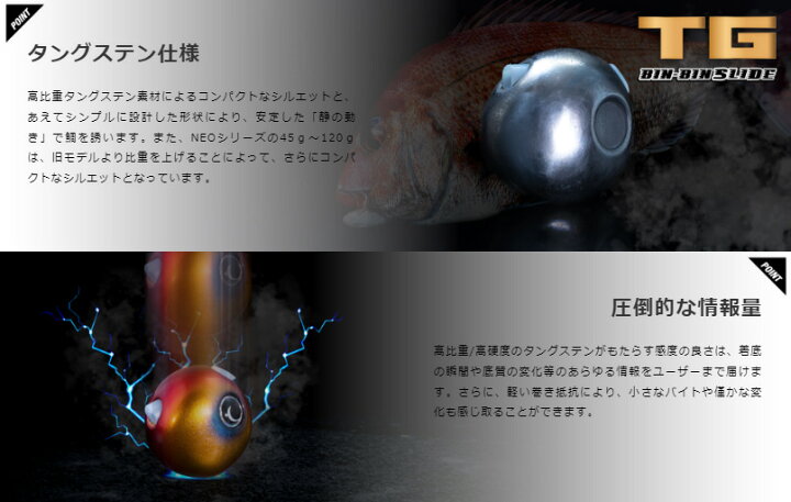 楽天市場】ジャッカル(JACKALL) TGビンビン玉スライドヘッドNEO 【釣り 